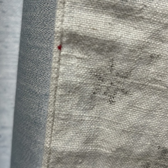 Vintage Parisian Prints Santa Claus Linen Kitchen Tea Towel Christmas Retro 50’s - Picture 9 of 9